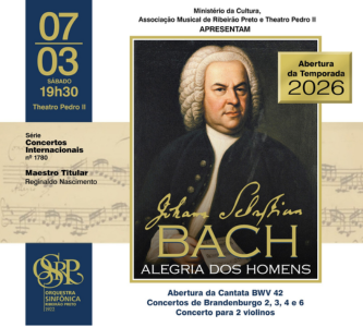 BACH, ALEGRIA DOS HOMENS