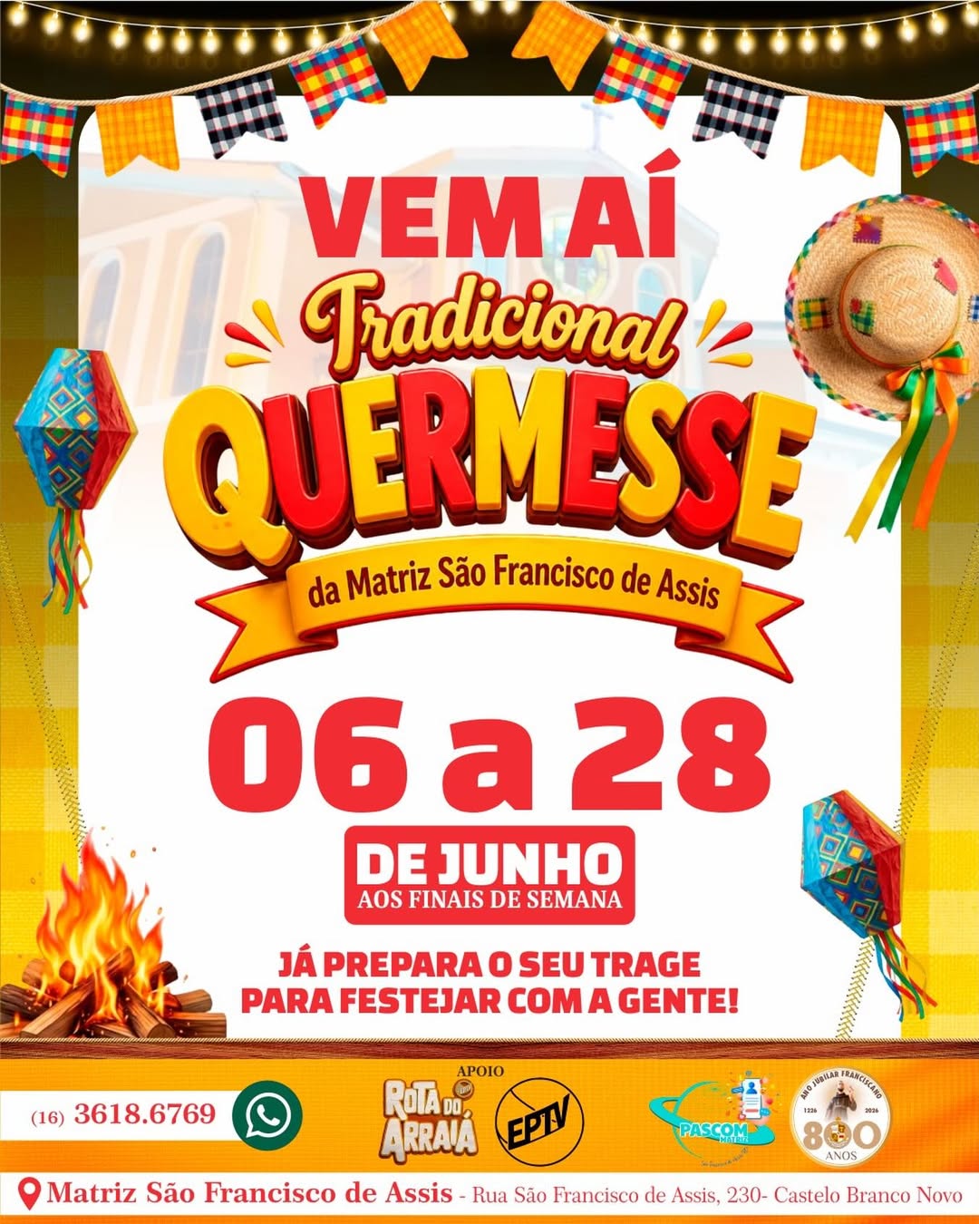 Quermesse da Matriz São Francisco de Assis
