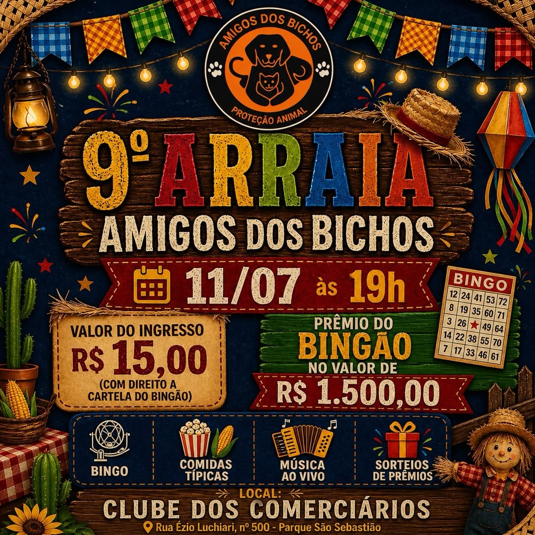 Arraiá Amigos dos Bichos