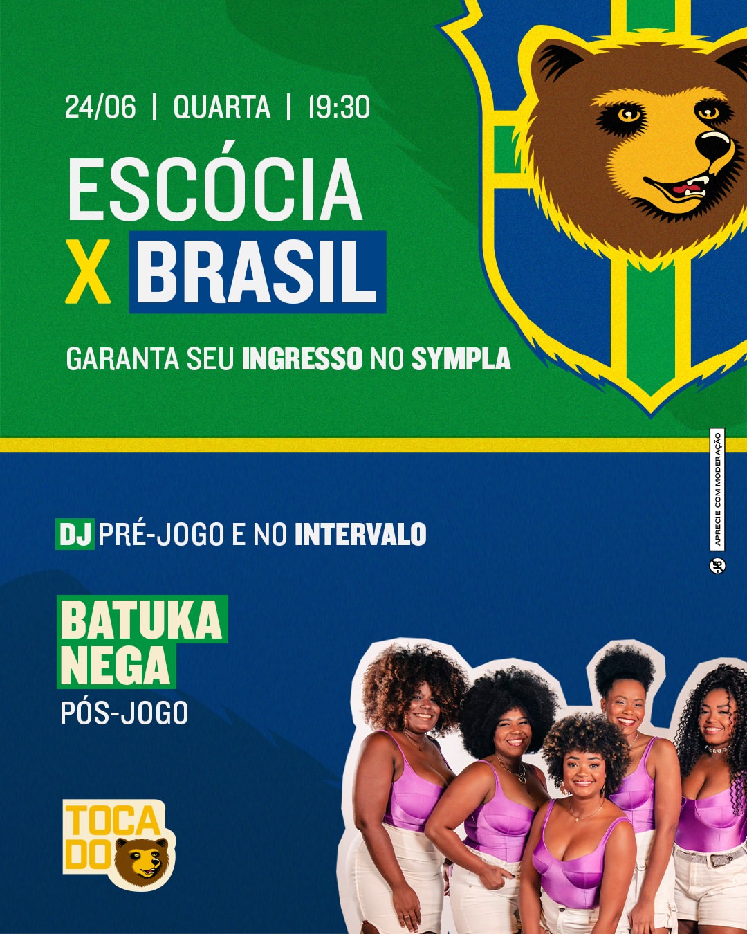 Escócia x Brasil
