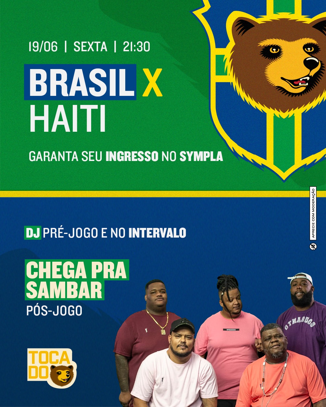 Brasil x Haiti