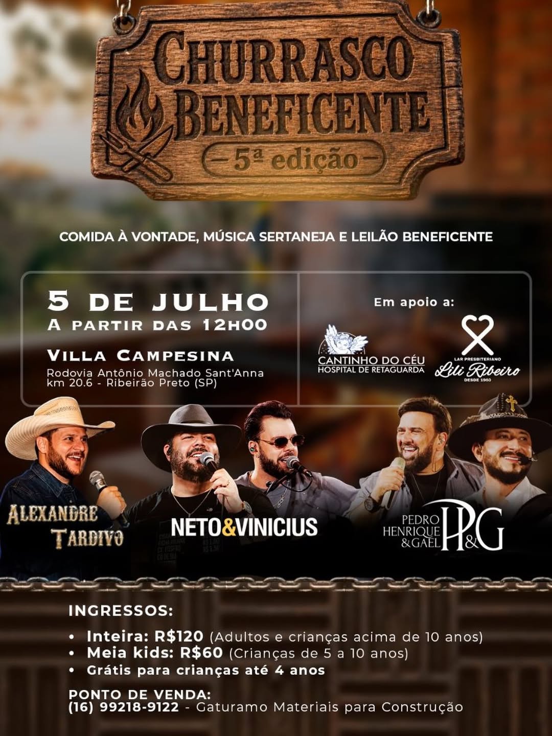 Churrasco Beneficente