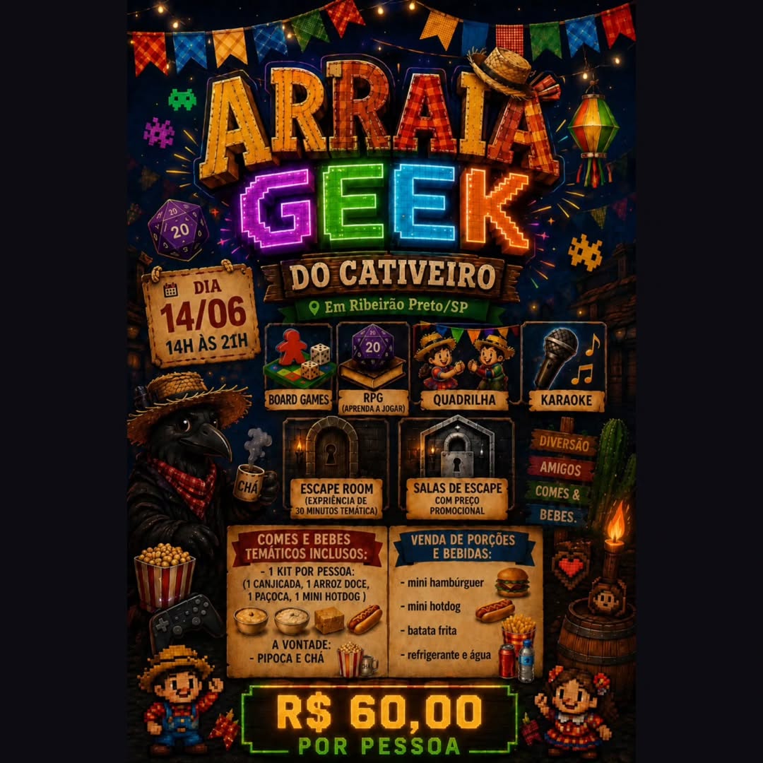 Arraiá Geek