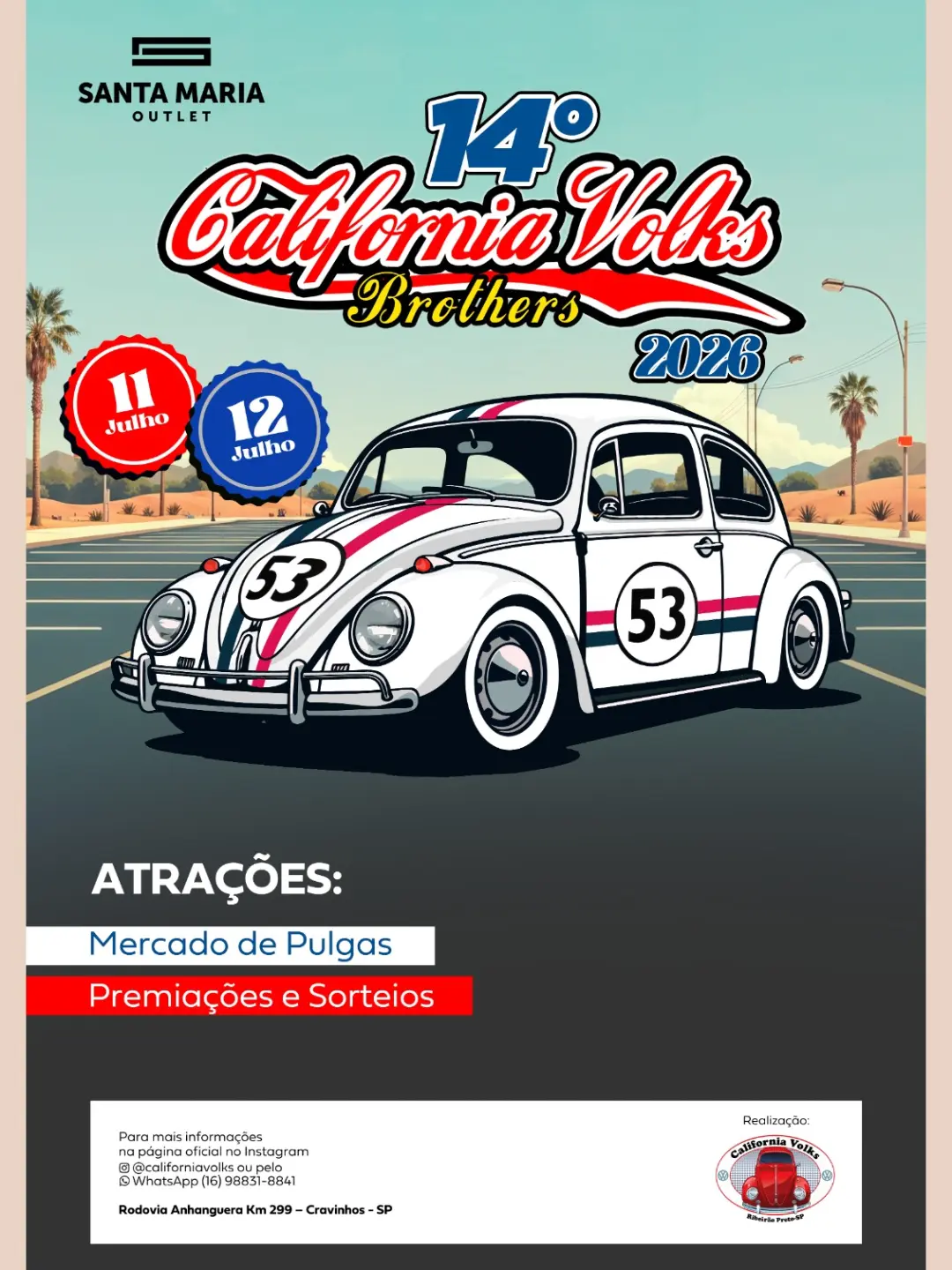 14° California Volks Brothers 2026