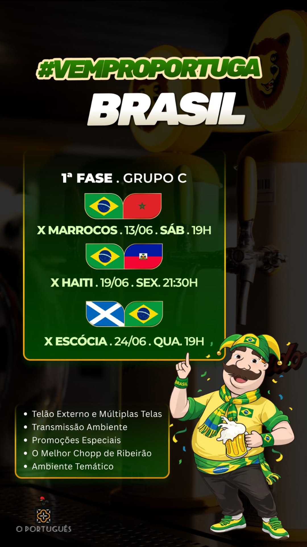 #VEMPROPORTUGA - BRASIL