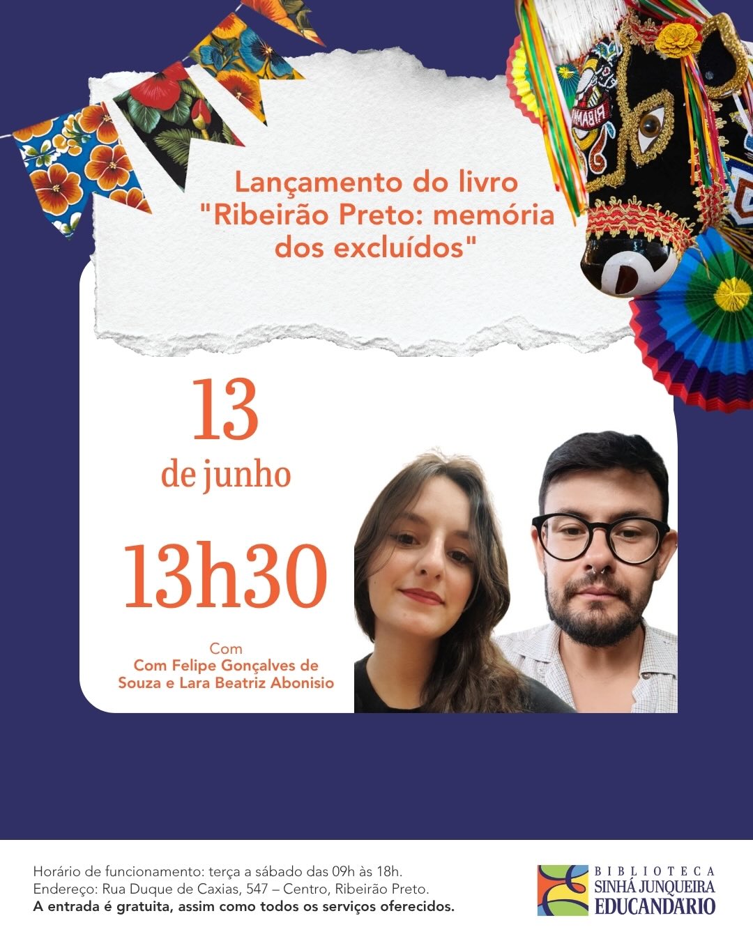 Lançamento do Livro "Ribeirão Preto: memória dos excluídos"