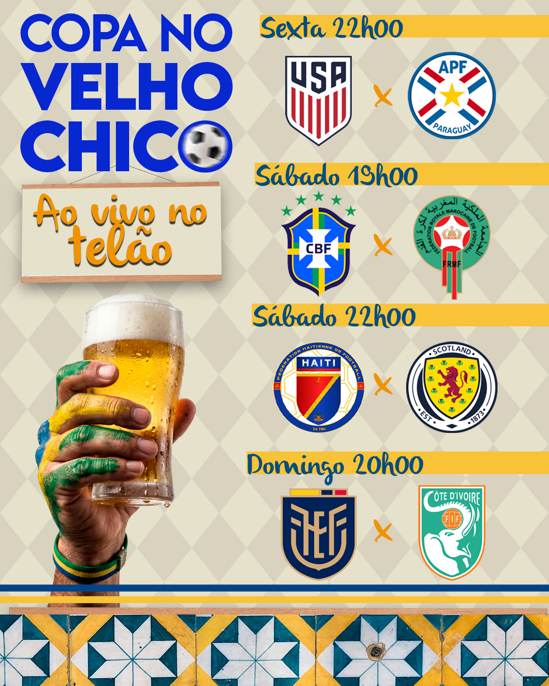 COPA NO VELHO CHICO !