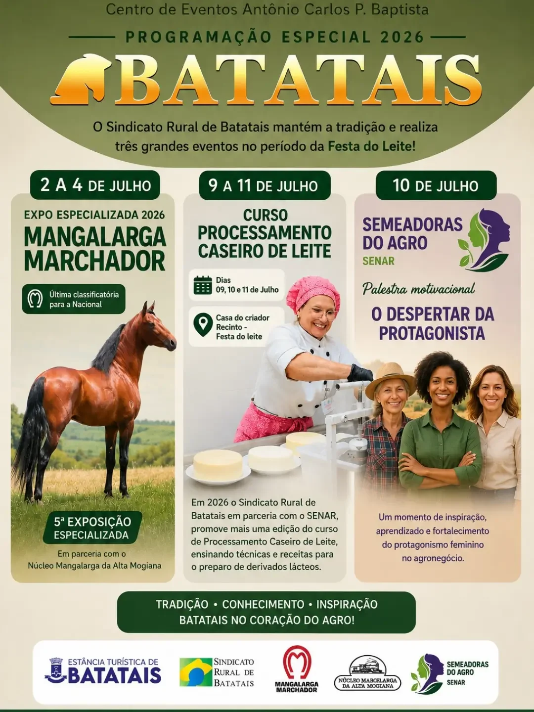 Programação Especial 2026 BATATAIS