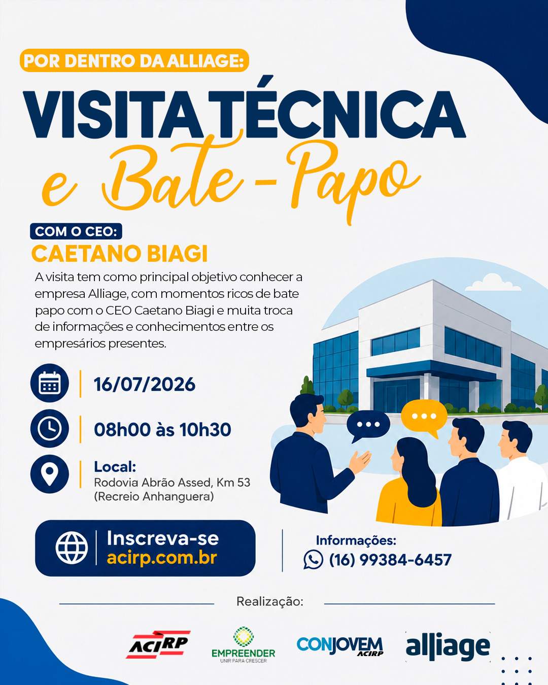Visita Técnica e Bate-Papo