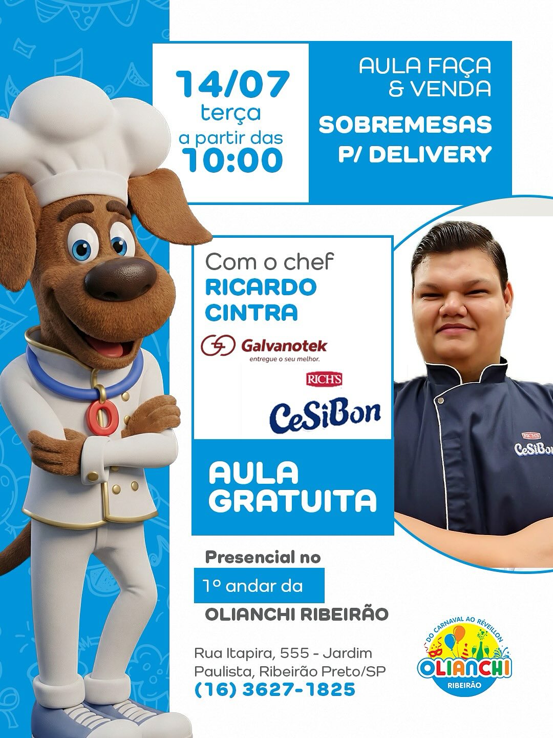 Sobremesas para Delivery