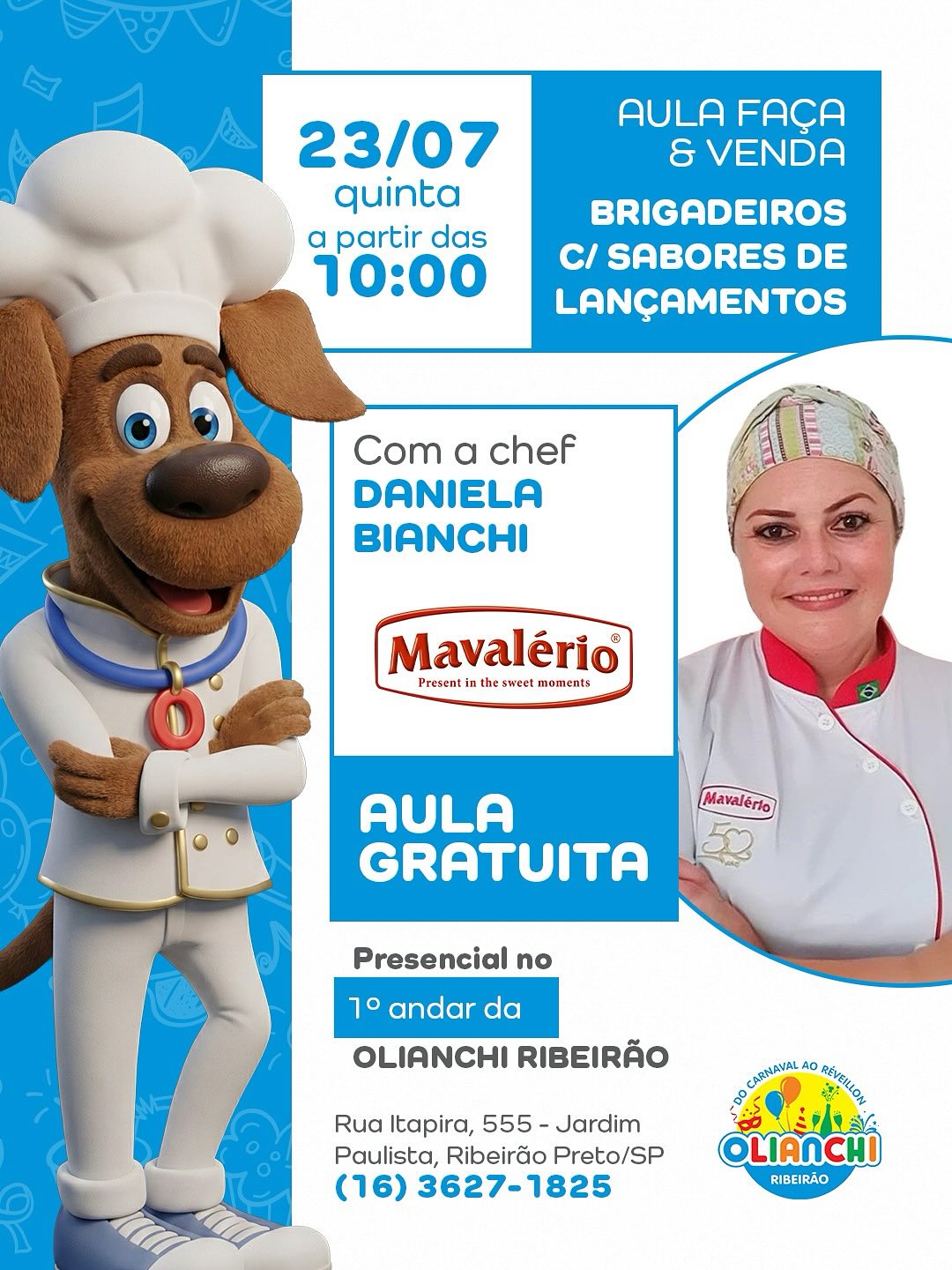 Brigadeiros c/ Sabores de Lançamentos 