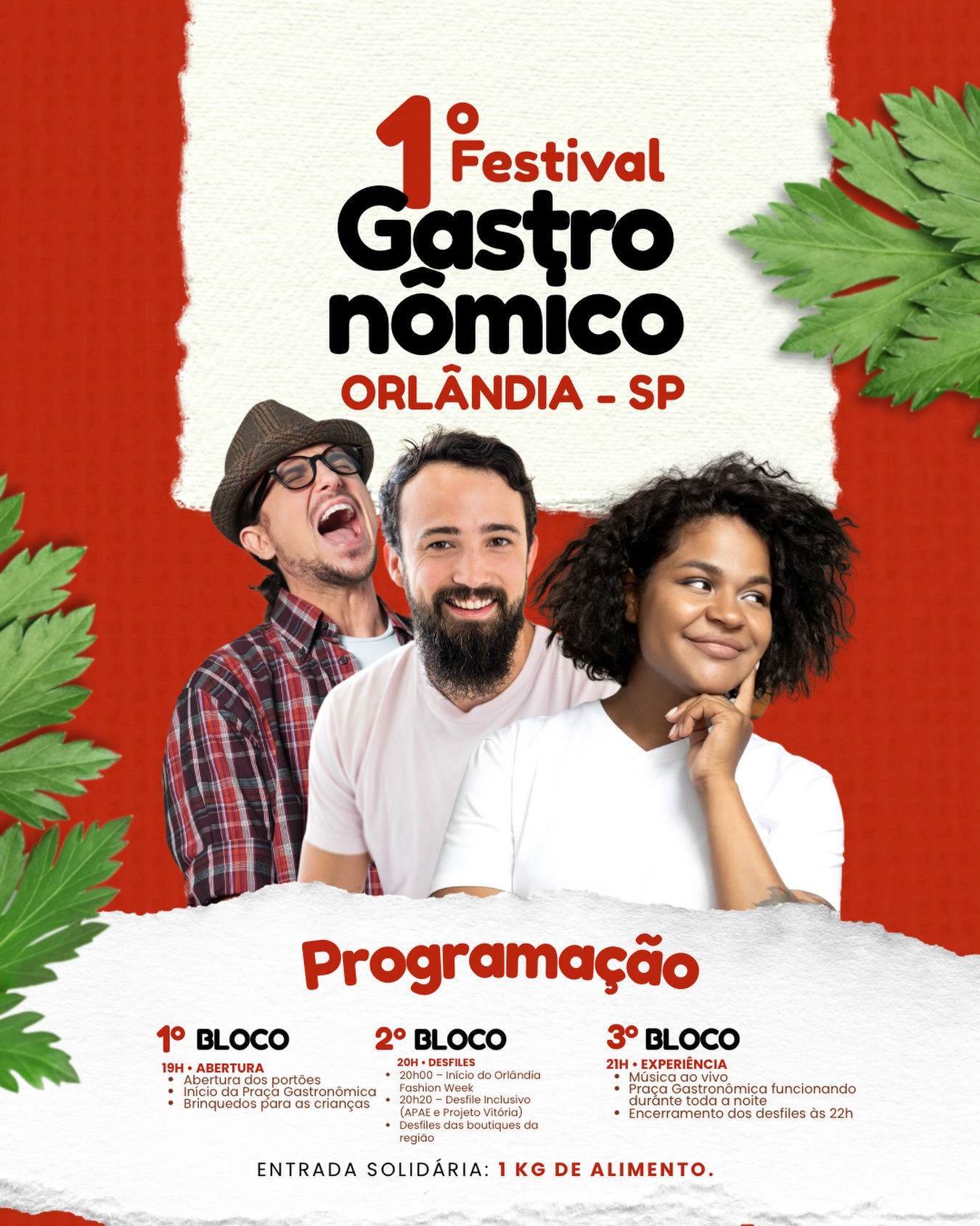 1º Festival Gastronômico de Orlândia
