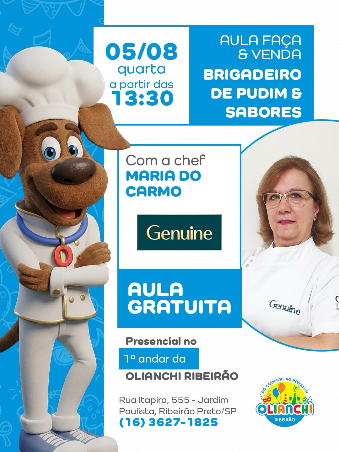 Brigadeiro de Pudim & Sabores (Aula Gratuita)