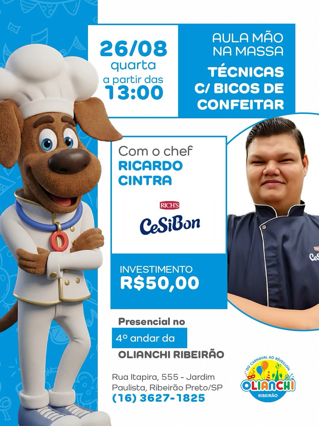 Técnicas C/ Bicos de Confeitar 