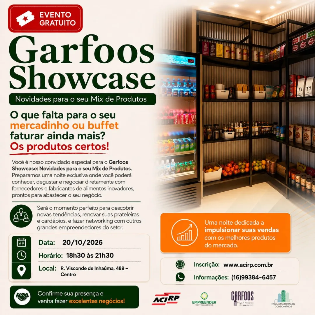 GARFOOS SHOWCASE: NOVIDADES PARA O SEU MIX DE PRODUTOS